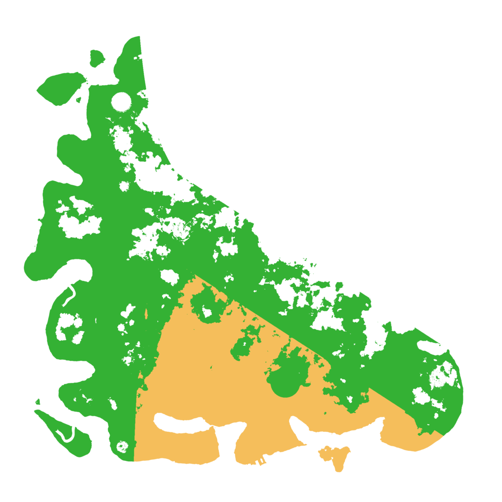 Biome Rust Map: Procedural Map, Size: 4500, Seed: 1102059717