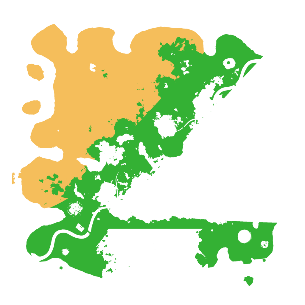Biome Rust Map: Procedural Map, Size: 4000, Seed: 973507