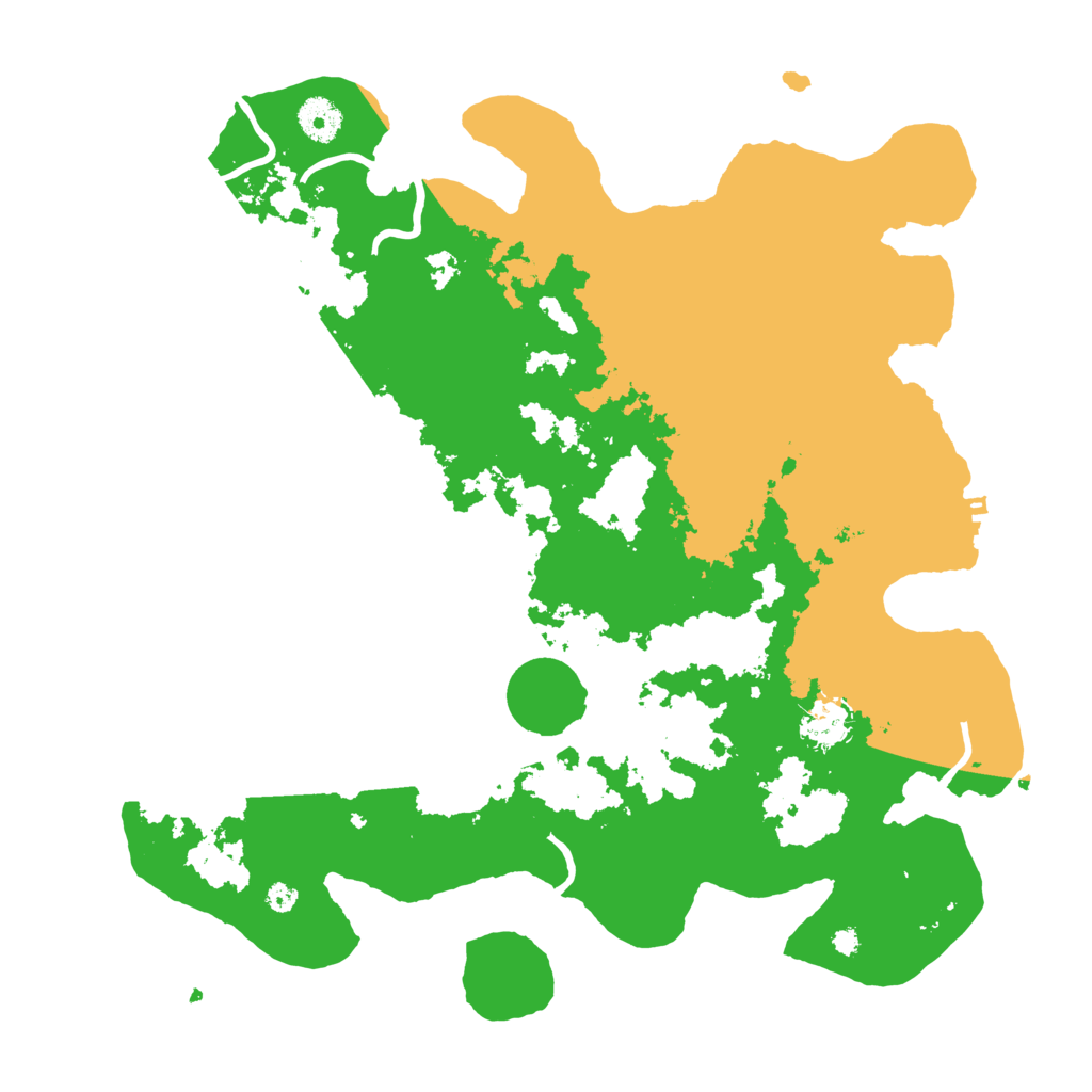 Biome Rust Map: Procedural Map, Size: 3800, Seed: 1235005301