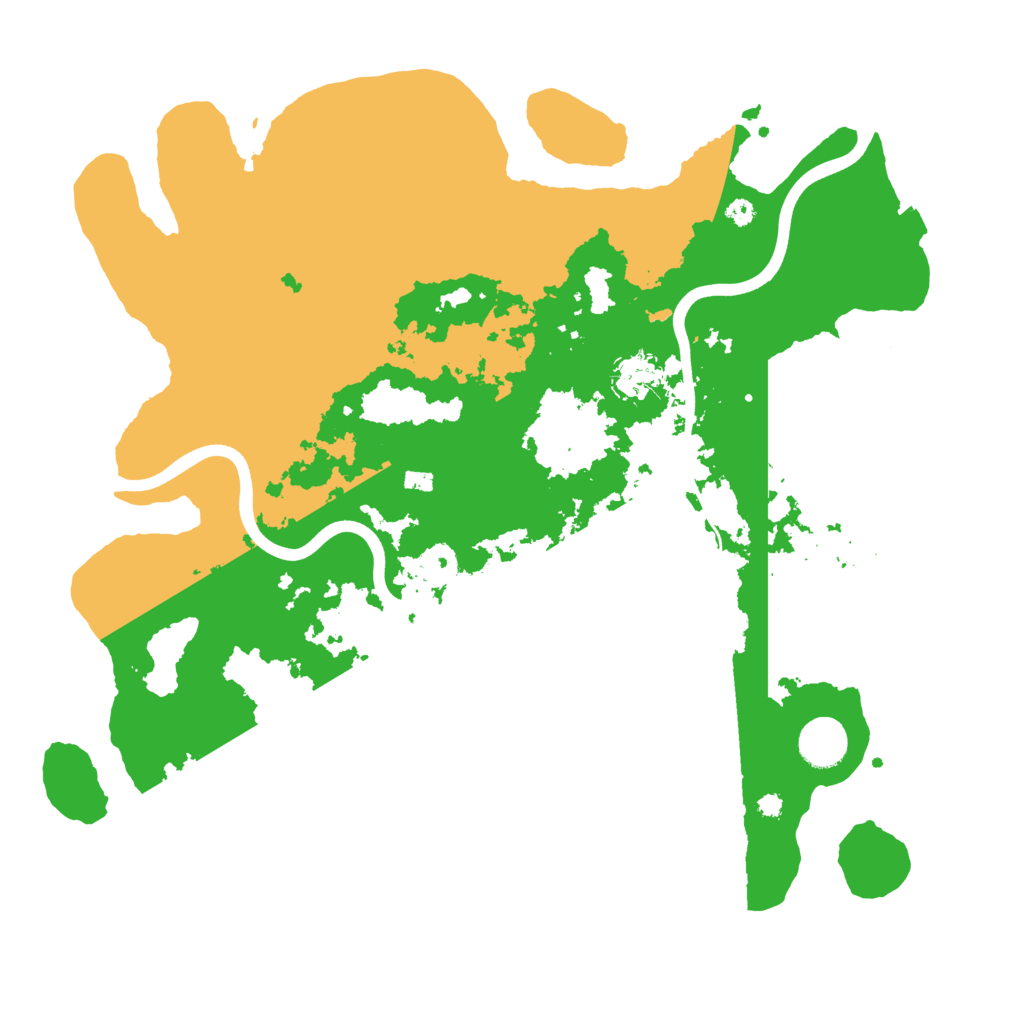 Biome Rust Map: Procedural Map, Size: 3850, Seed: 1254359489