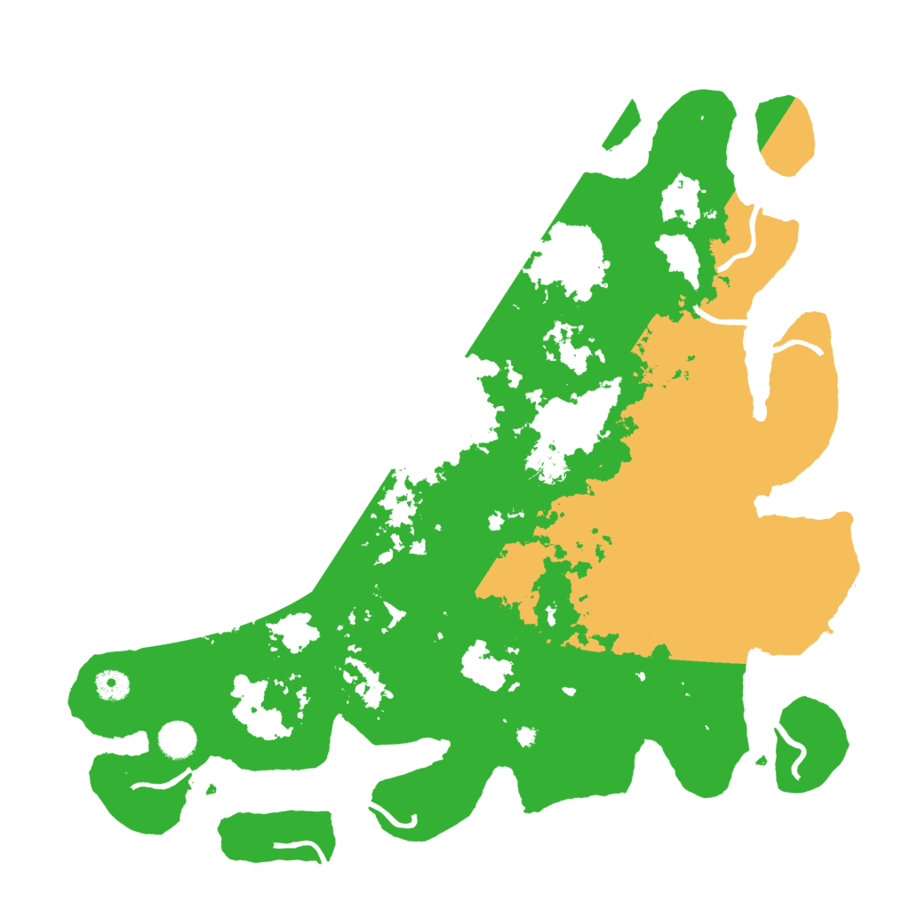 Biome Rust Map: Procedural Map, Size: 4200, Seed: 1169431485