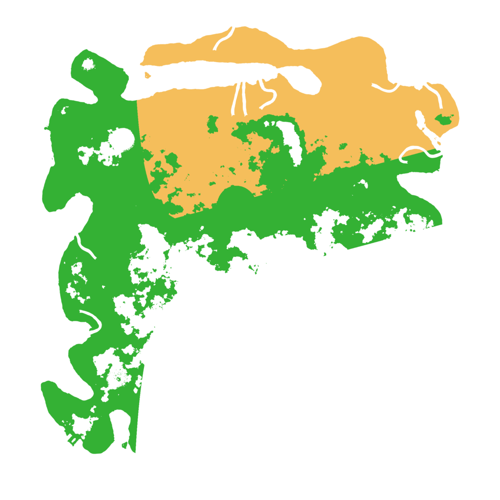 Biome Rust Map: Procedural Map, Size: 3850, Seed: 418610035