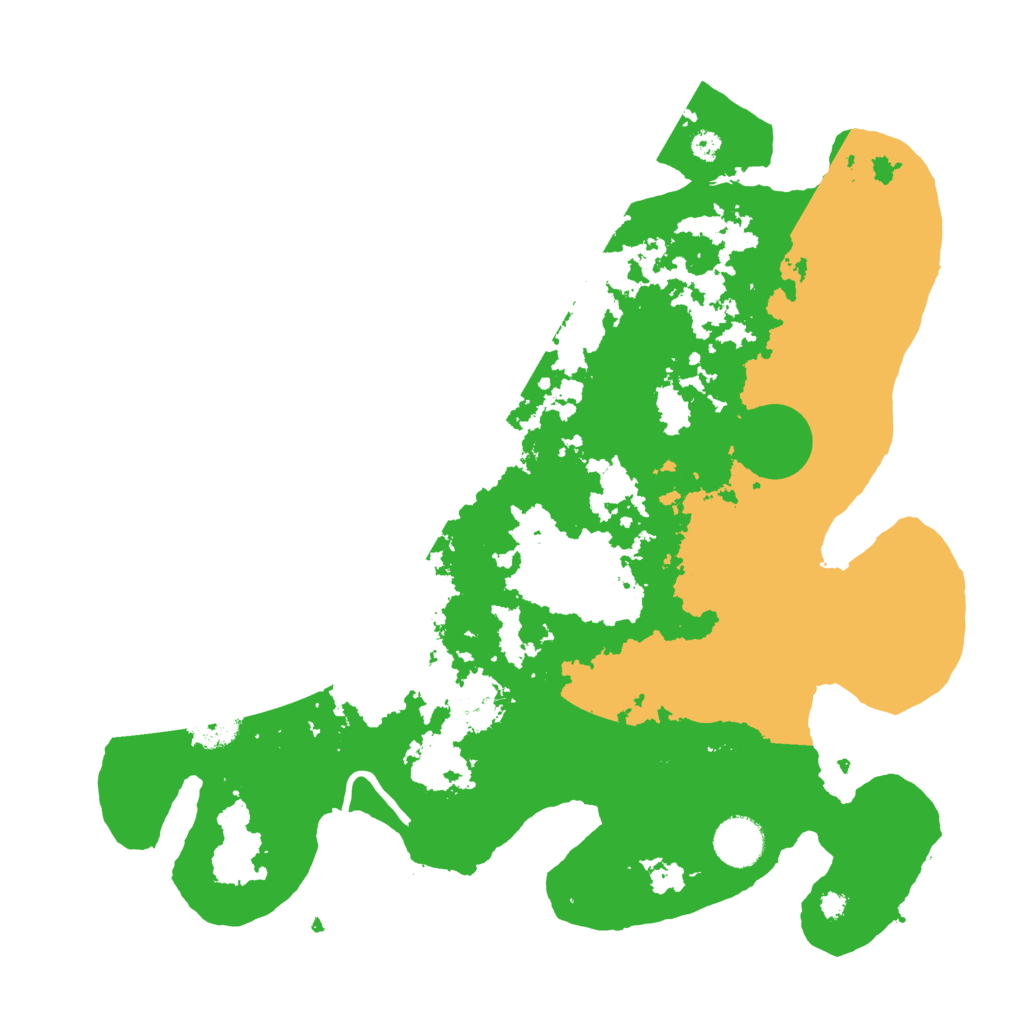 Biome Rust Map: Procedural Map, Size: 3600, Seed: 8