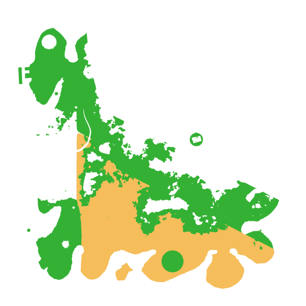 Biome Rust Map: Procedural Map, Size: 3700, Seed: 925116920