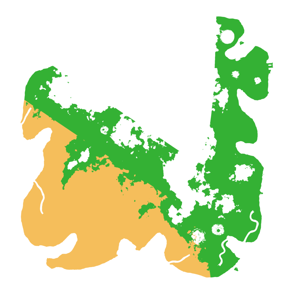 Biome Rust Map: Procedural Map, Size: 3700, Seed: 1530977965