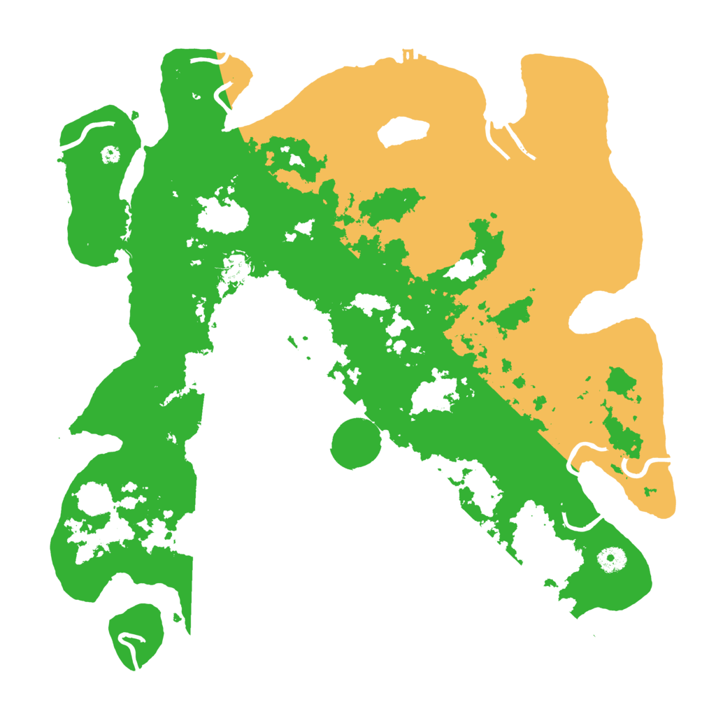 Biome Rust Map: Procedural Map, Size: 4000, Seed: 443512403