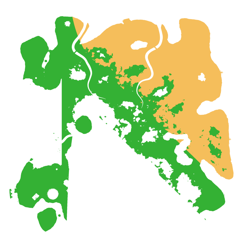 Biome Rust Map: Procedural Map, Size: 4000, Seed: 443512403