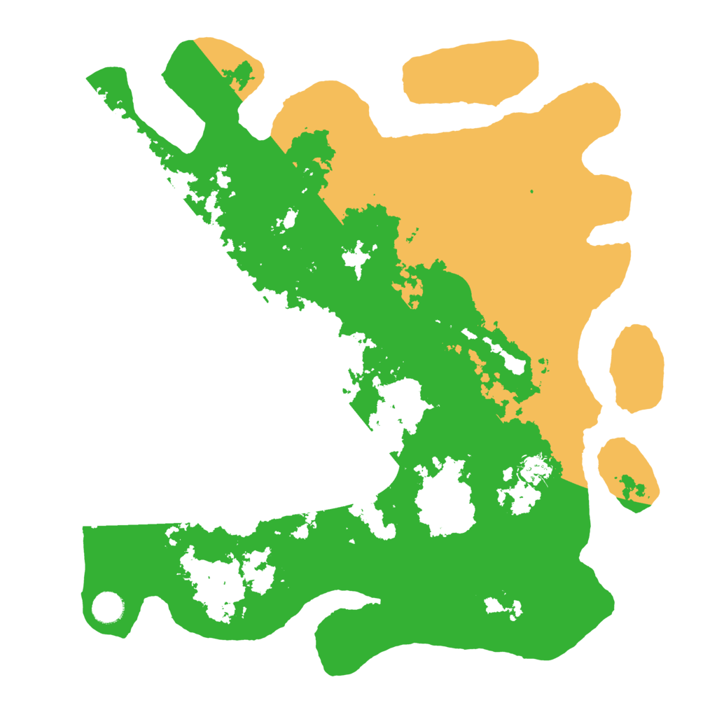 Biome Rust Map: Barren, Size: 4000, Seed: 709517091