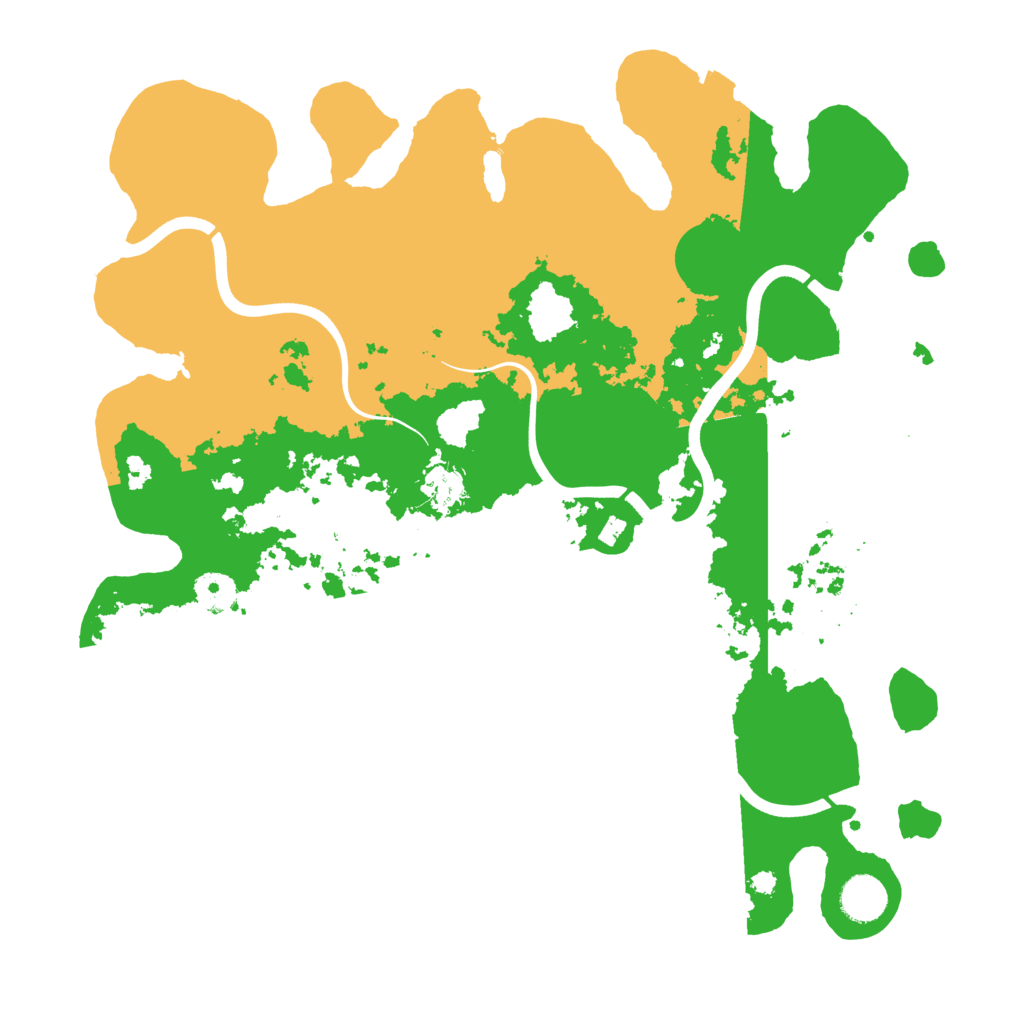 Biome Rust Map: Procedural Map, Size: 3850, Seed: 208036113