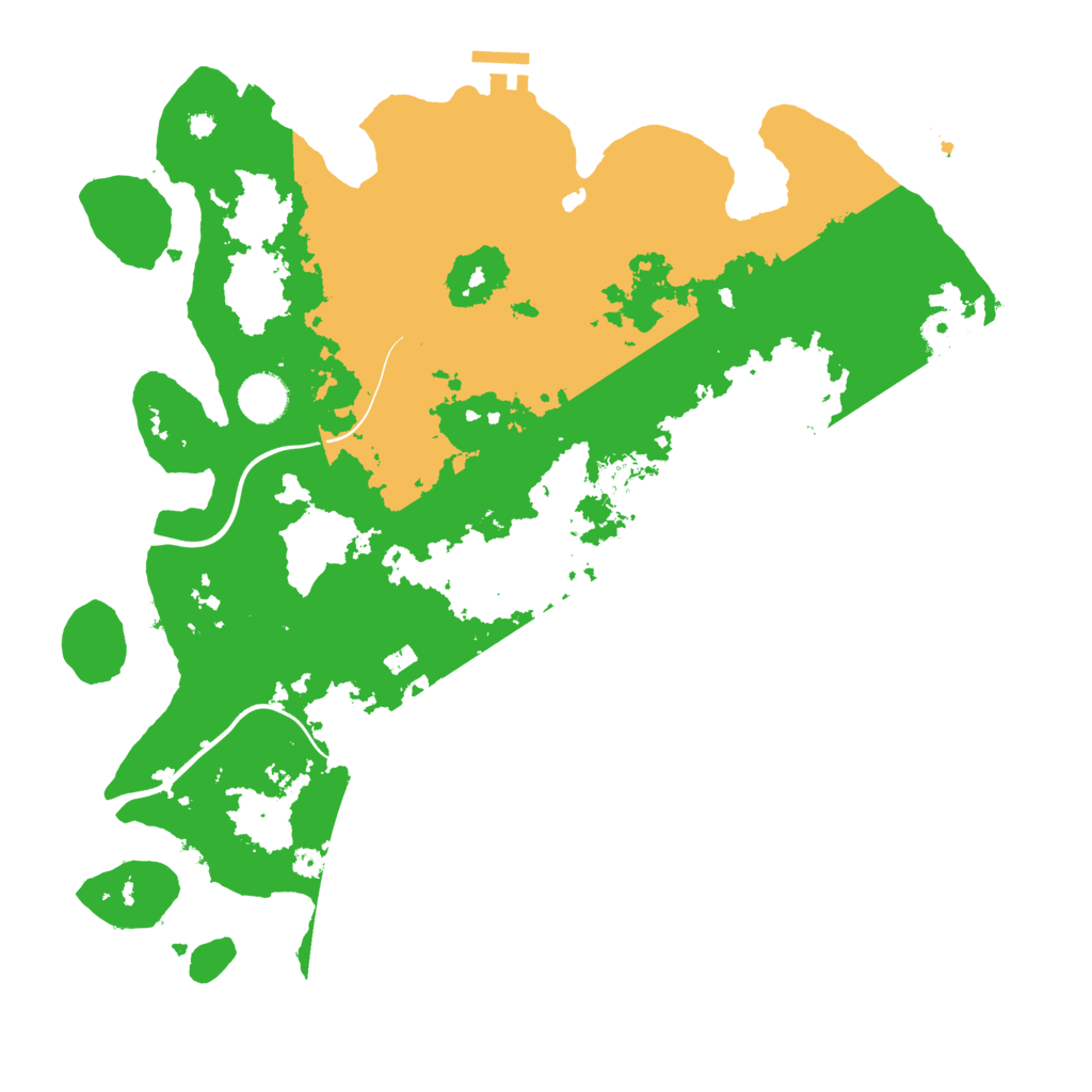 Biome Rust Map: Procedural Map, Size: 3850, Seed: 184748356