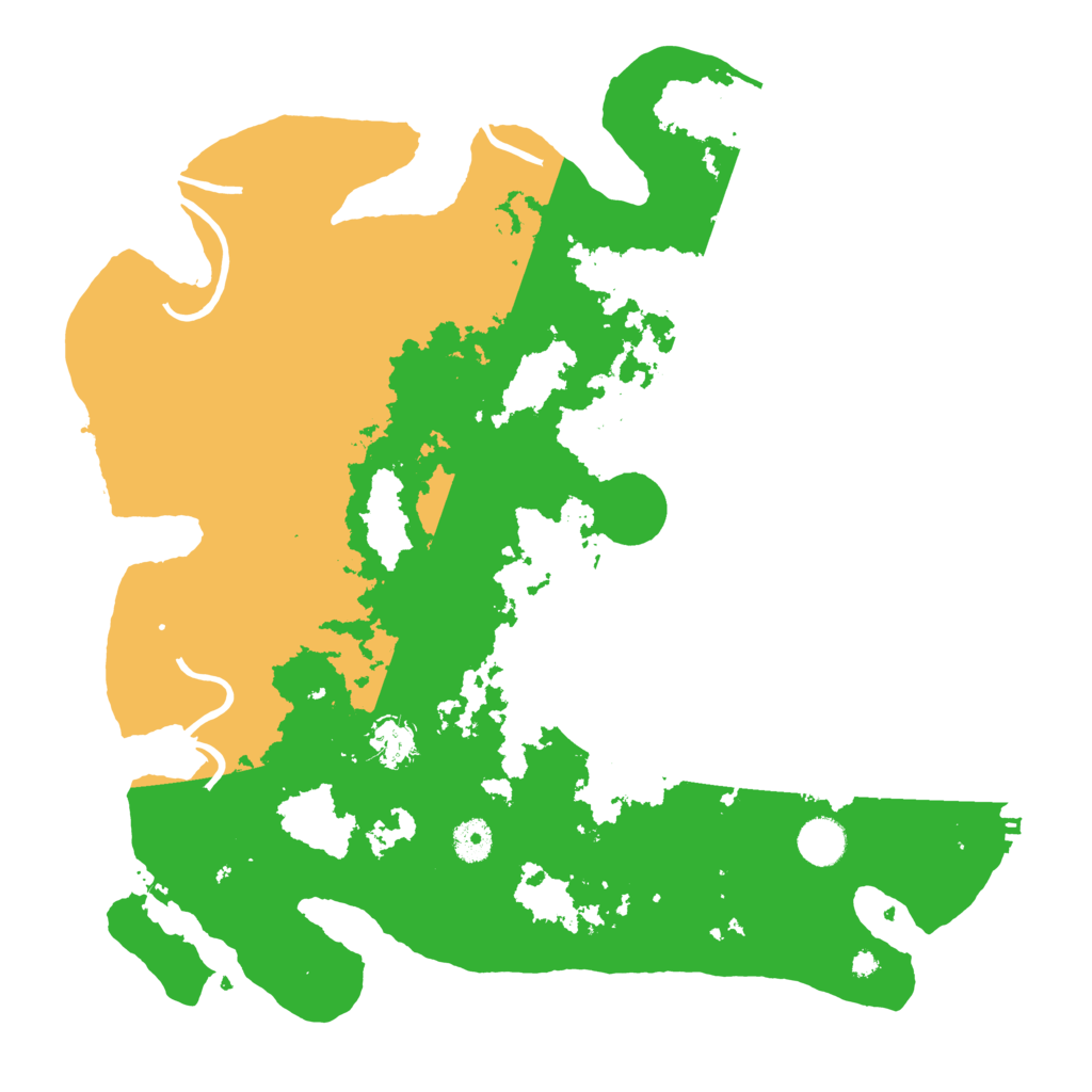 Biome Rust Map: Procedural Map, Size: 4000, Seed: 609186