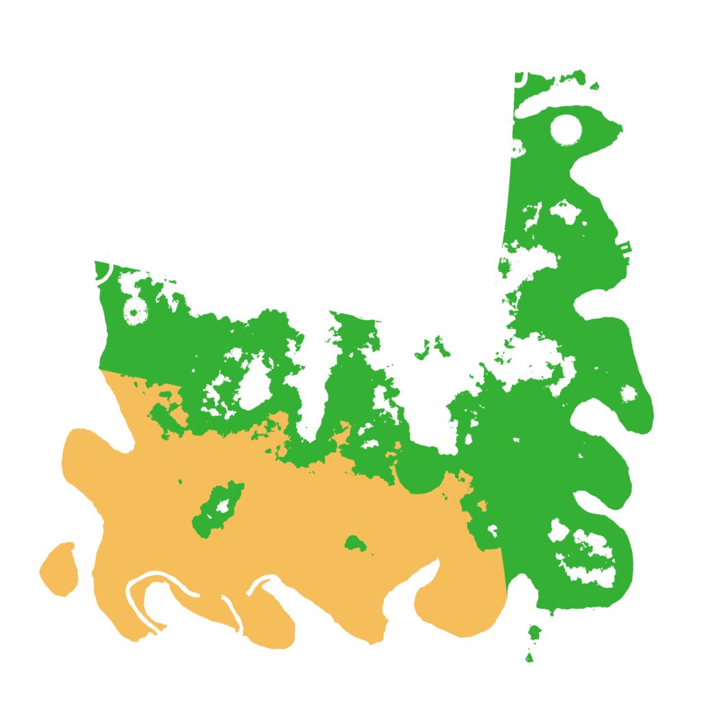 Biome Rust Map: Procedural Map, Size: 4000, Seed: 251005