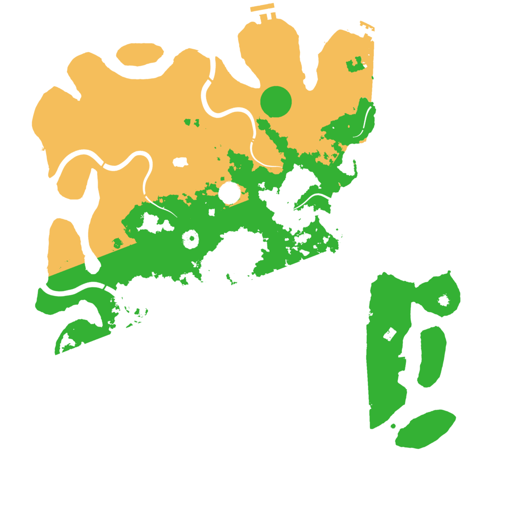 Biome Rust Map: Procedural Map, Size: 4250, Seed: 379641264