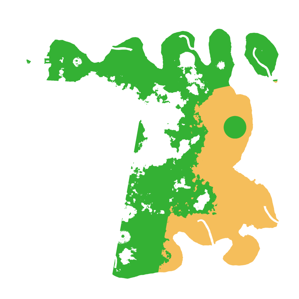 Biome Rust Map: Procedural Map, Size: 3500, Seed: 1849206022