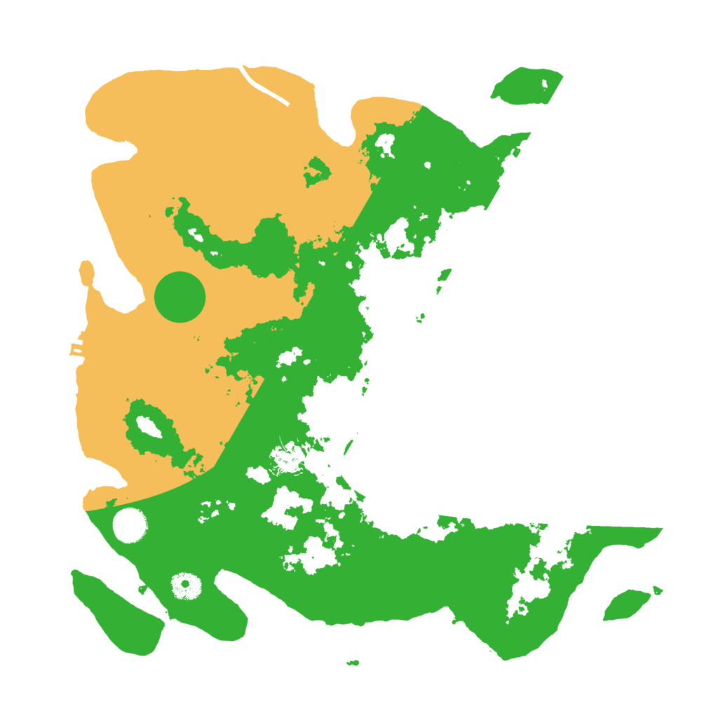 Biome Rust Map: Procedural Map, Size: 3700, Seed: 834306738