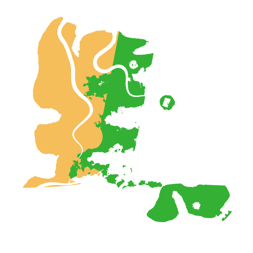 Biome Rust Map: Procedural Map, Size: 3000, Seed: 365734030