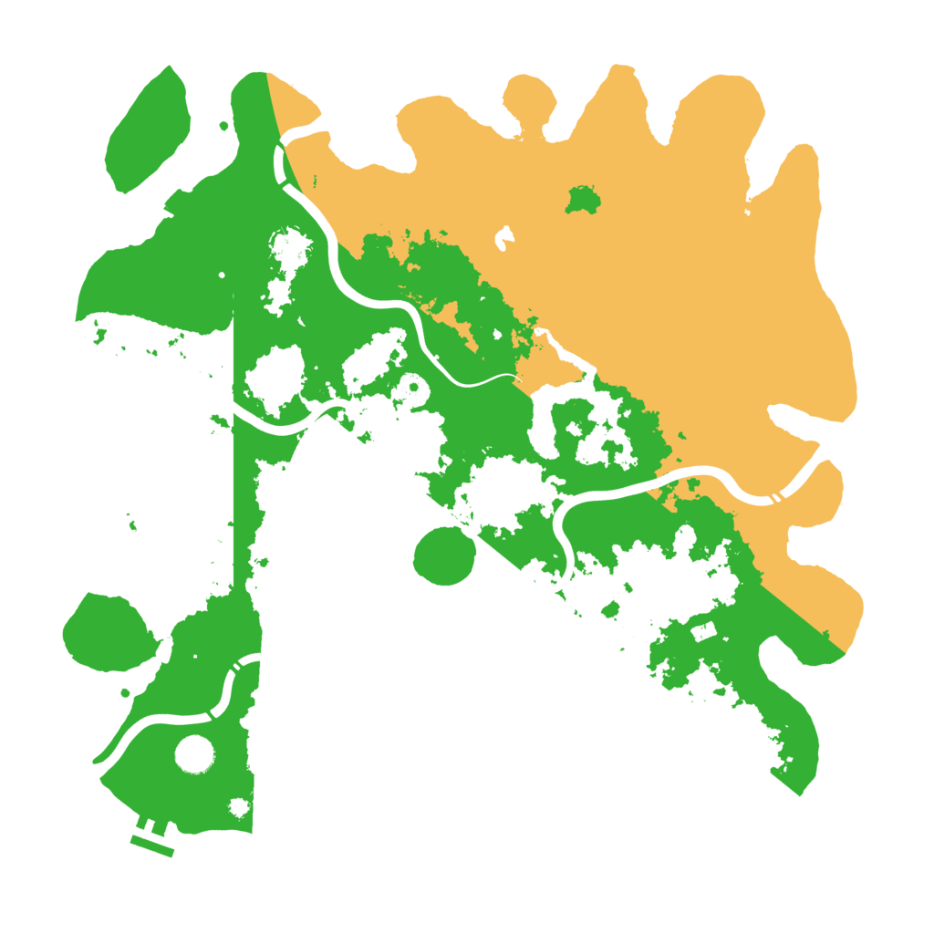 Biome Rust Map: Procedural Map, Size: 4250, Seed: 1582622411