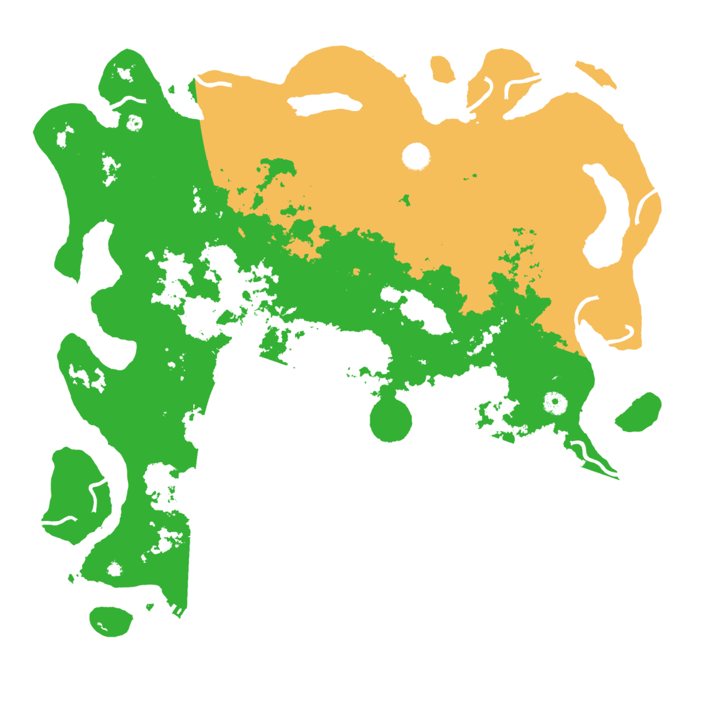 Biome Rust Map: Procedural Map, Size: 4500, Seed: 1661709824