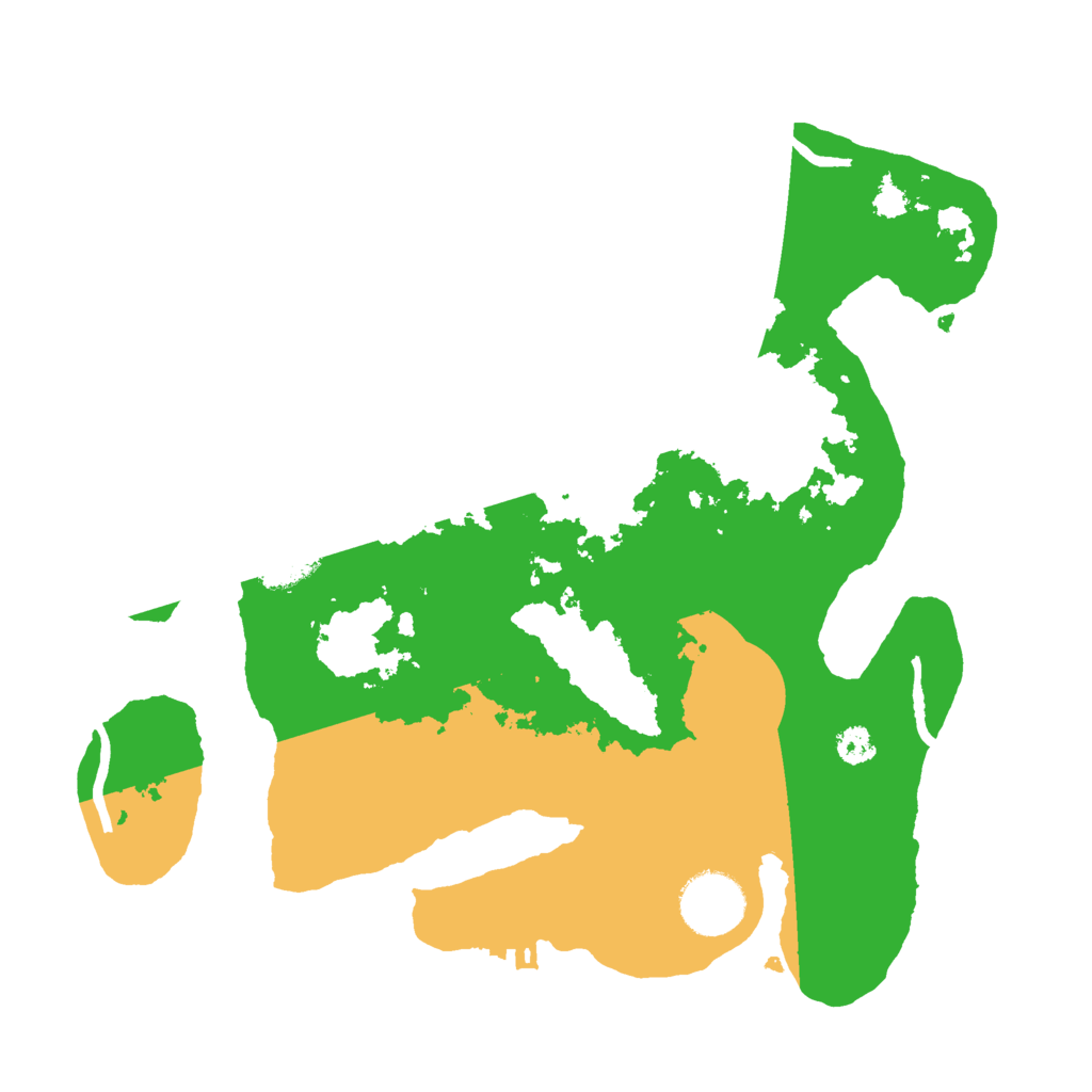 Biome Rust Map: Procedural Map, Size: 3000, Seed: 979309013