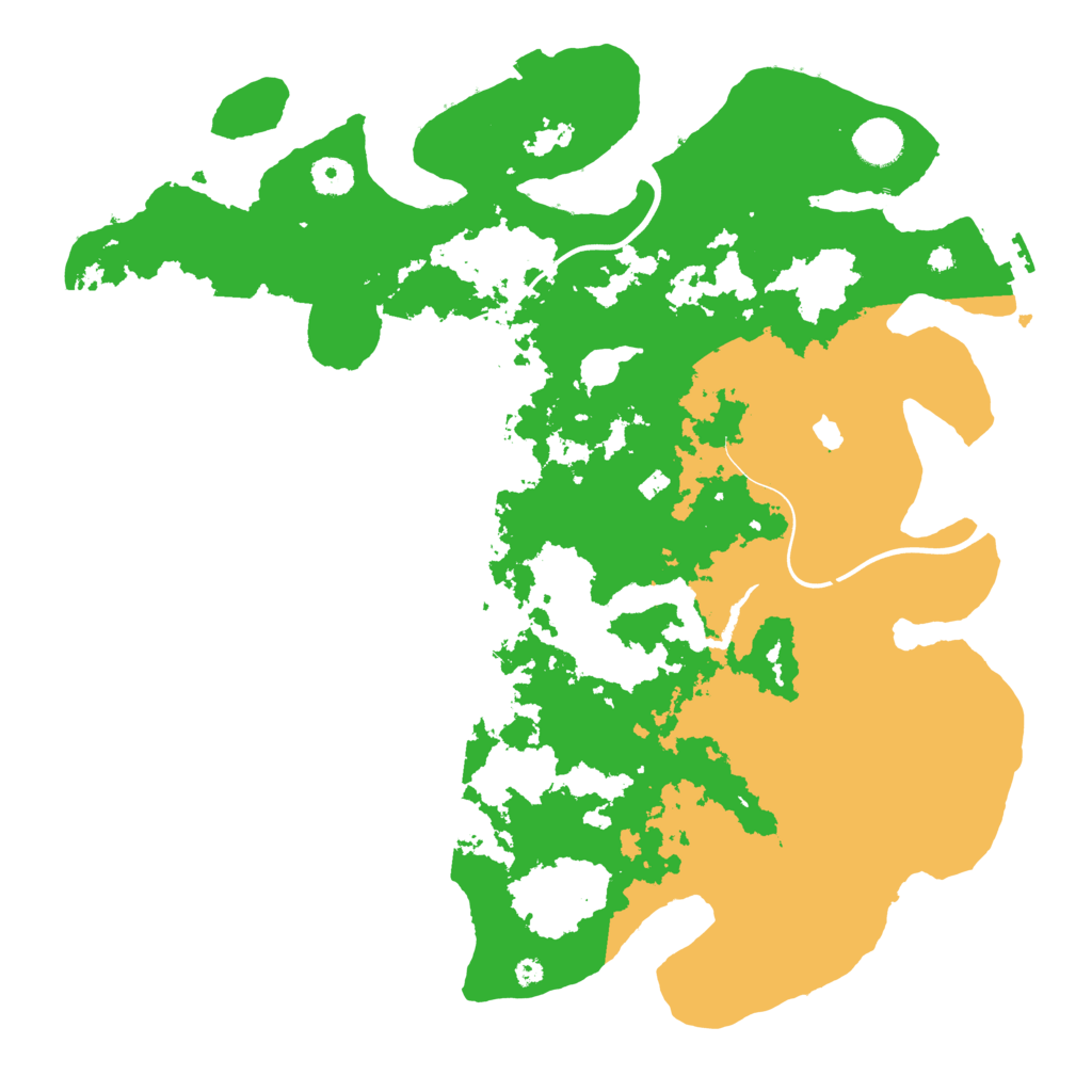 Biome Rust Map: Procedural Map, Size: 4000, Seed: 72894662