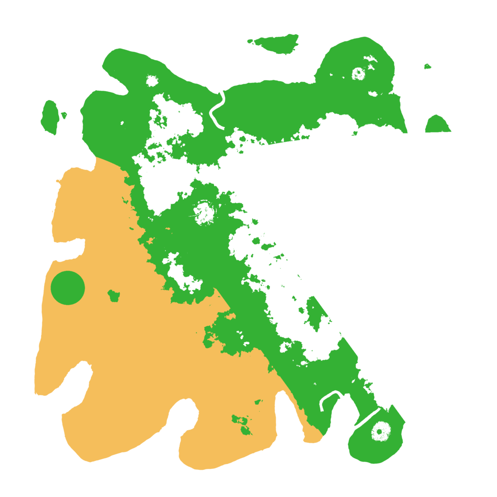Biome Rust Map: Procedural Map, Size: 3850, Seed: 1185849488