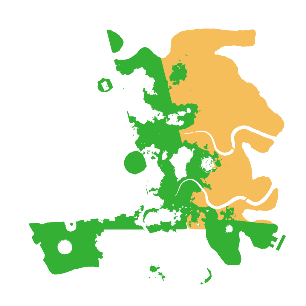 Biome Rust Map: Procedural Map, Size: 3750, Seed: 1861434226