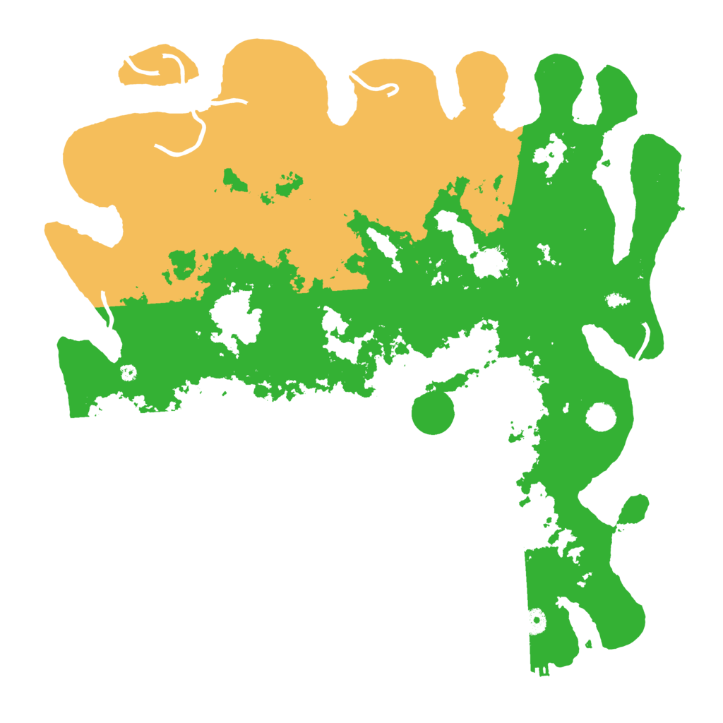 Biome Rust Map: Procedural Map, Size: 4500, Seed: 1548131110