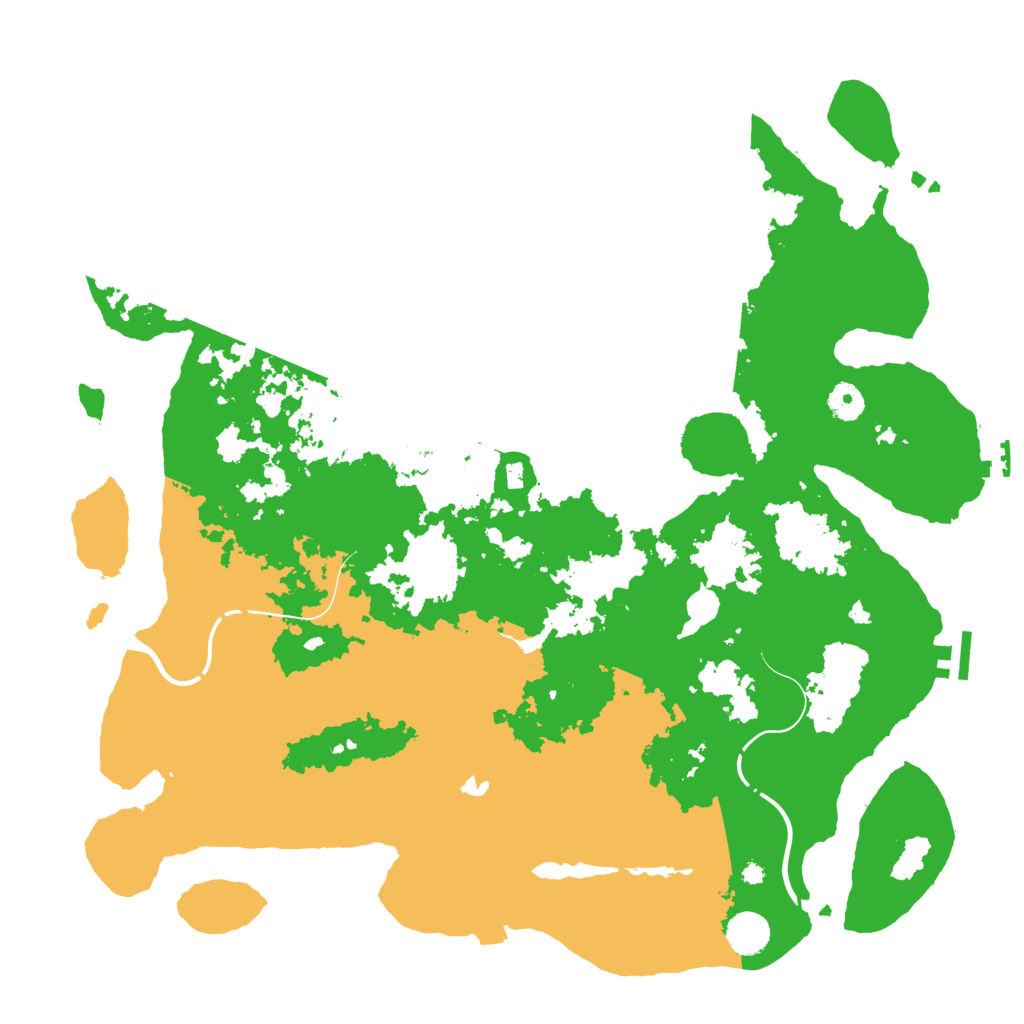 Biome Rust Map: Procedural Map, Size: 4250, Seed: 1131245464