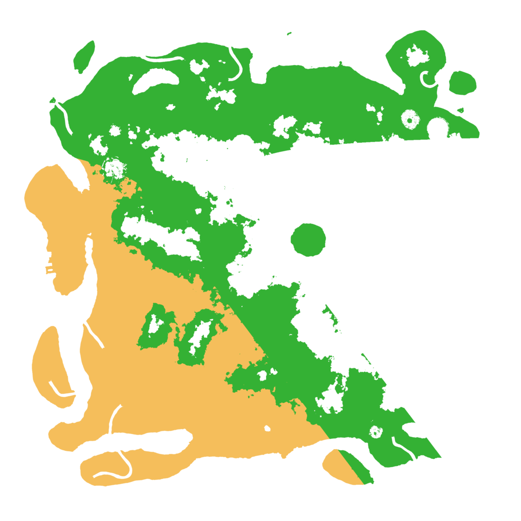 Biome Rust Map: Procedural Map, Size: 4250, Seed: 608373583