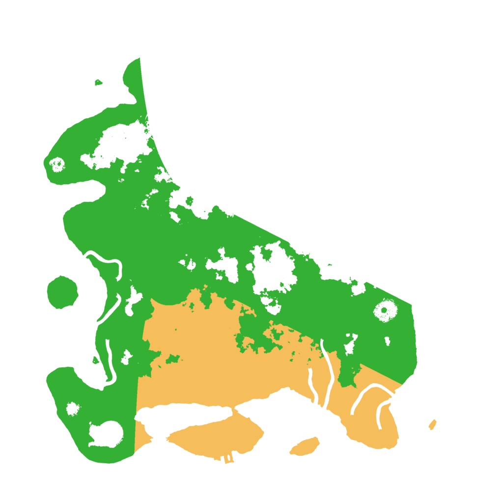 Biome Rust Map: Procedural Map, Size: 3500, Seed: 1282734881