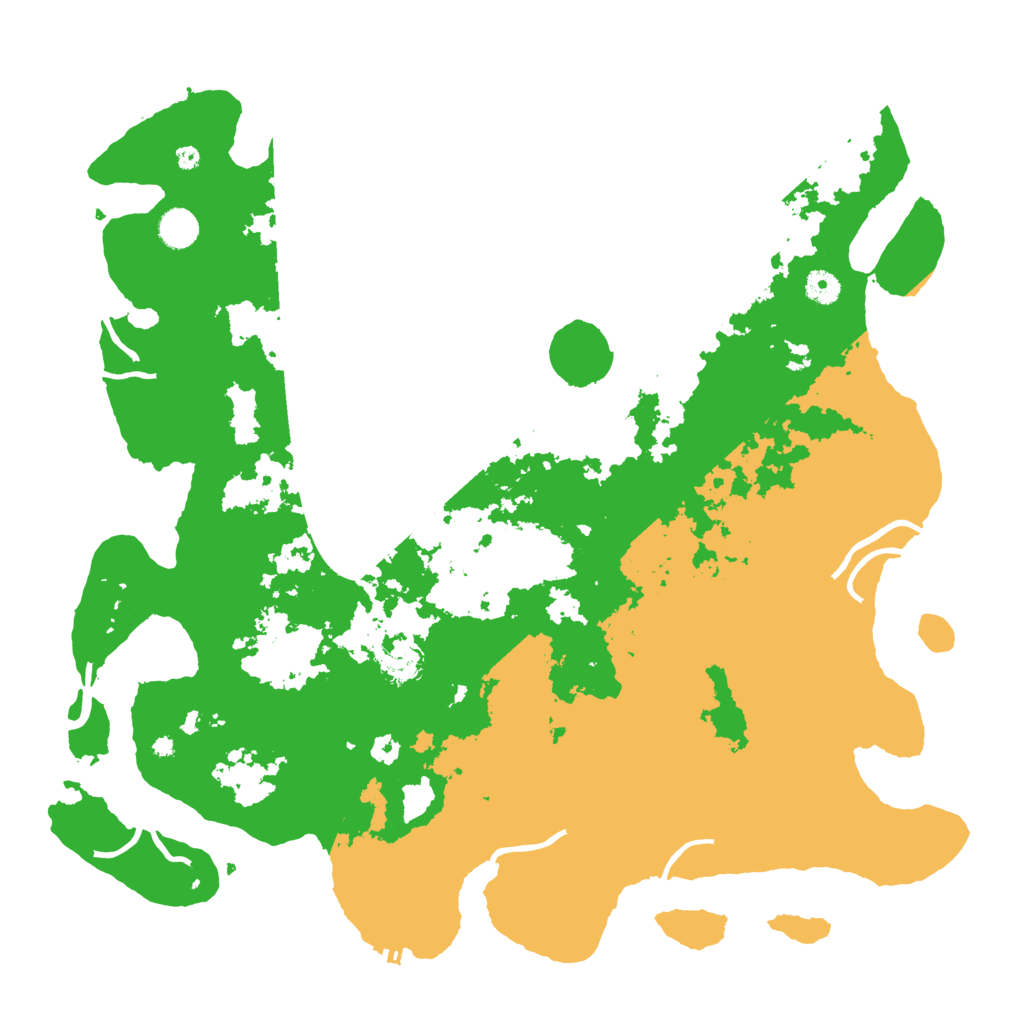 Biome Rust Map: Procedural Map, Size: 4500, Seed: 1228433537