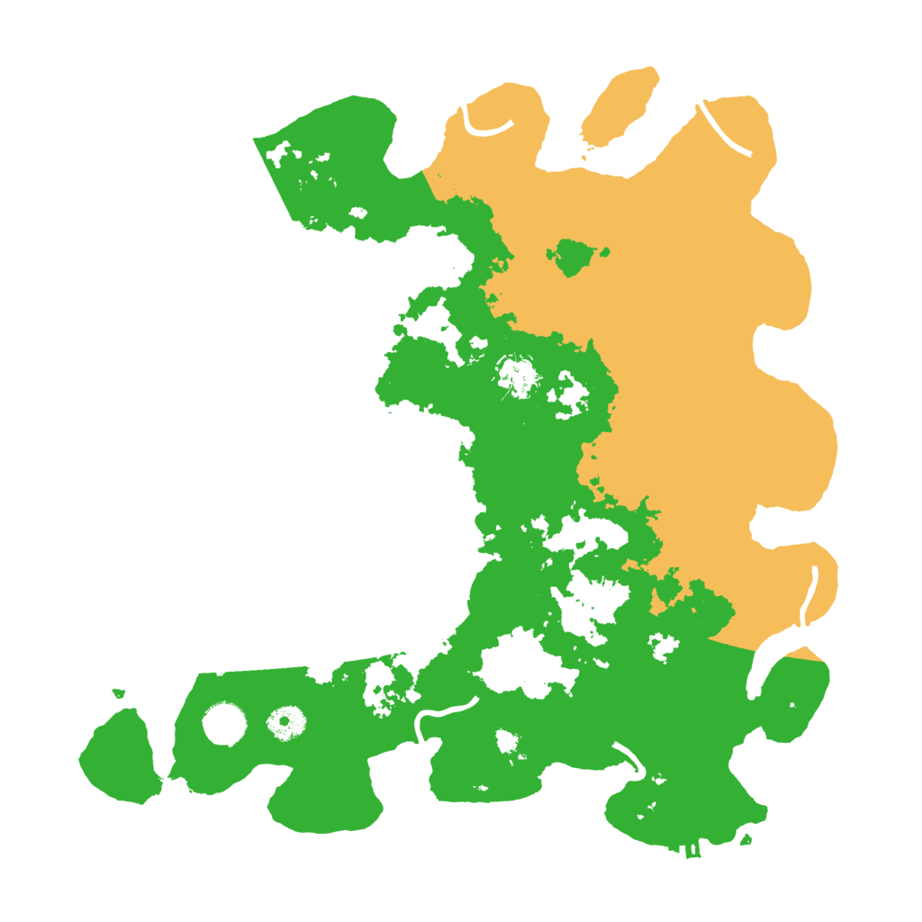 Biome Rust Map: Procedural Map, Size: 3850, Seed: 133262796