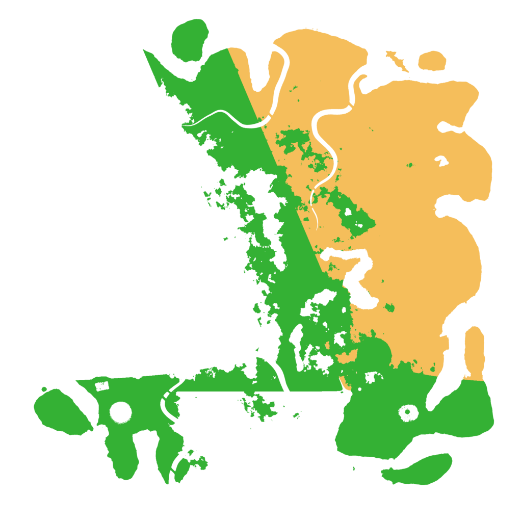 Biome Rust Map: Procedural Map, Size: 4250, Seed: 1282421111