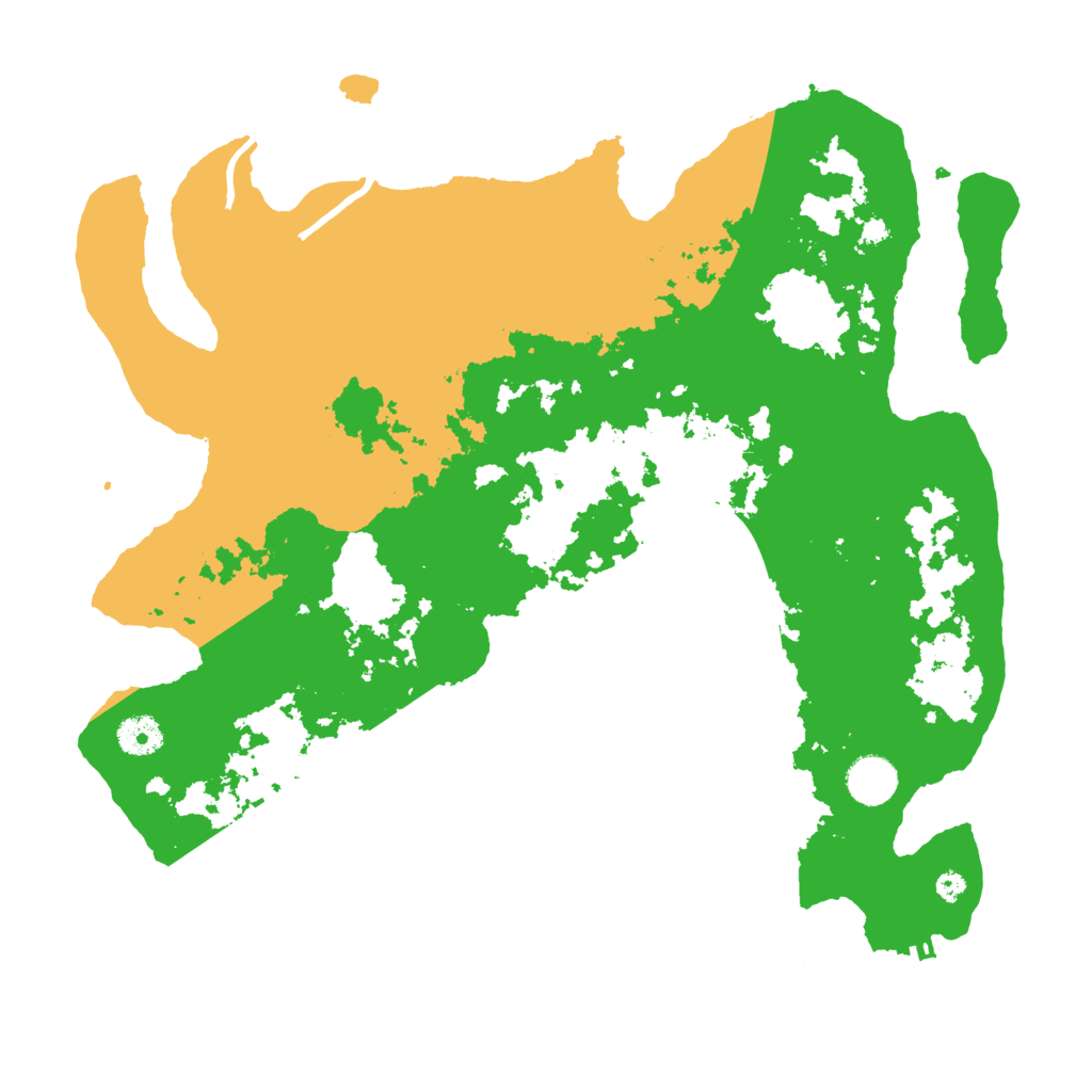 Biome Rust Map: Procedural Map, Size: 3850, Seed: 47021524