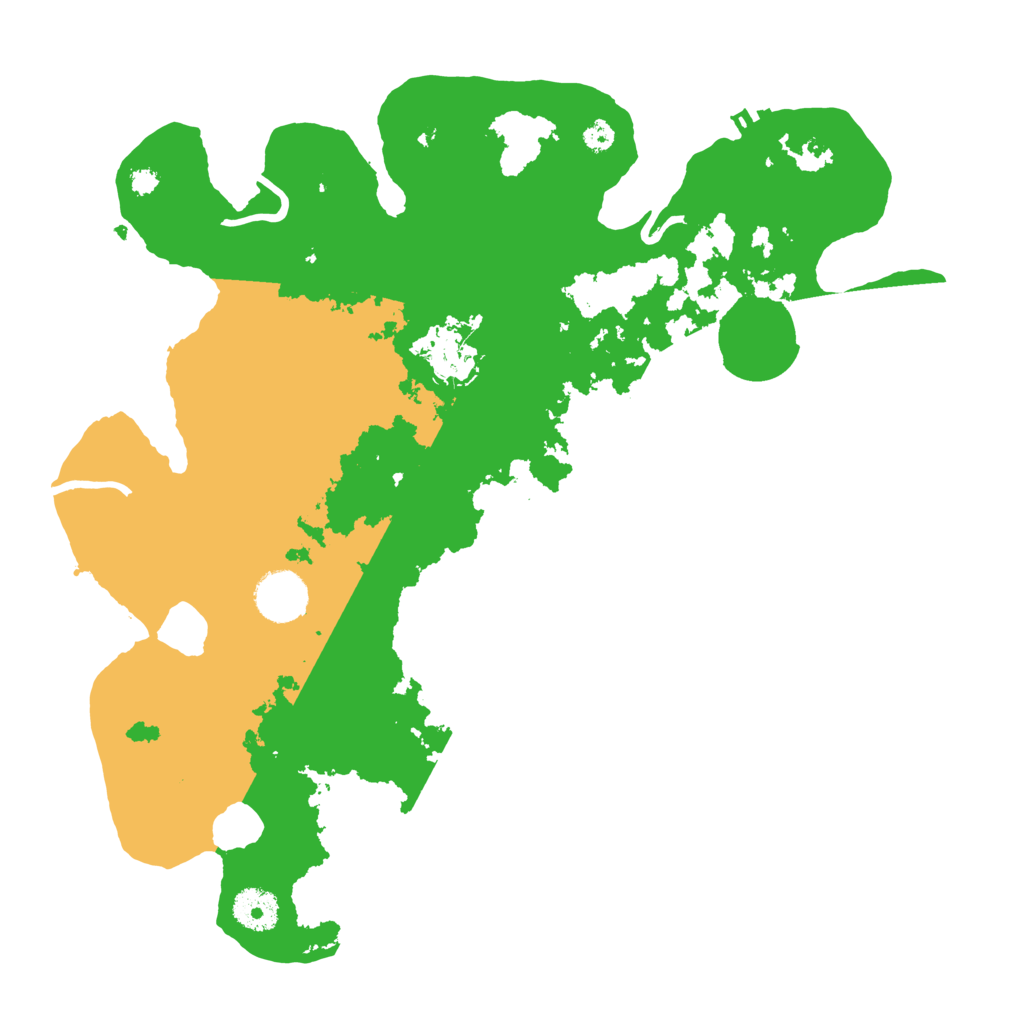Biome Rust Map: Procedural Map, Size: 3500, Seed: 1021428162
