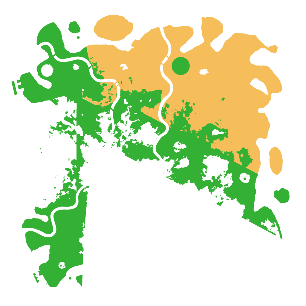 Biome Rust Map: Procedural Map, Size: 4500, Seed: 2144455930