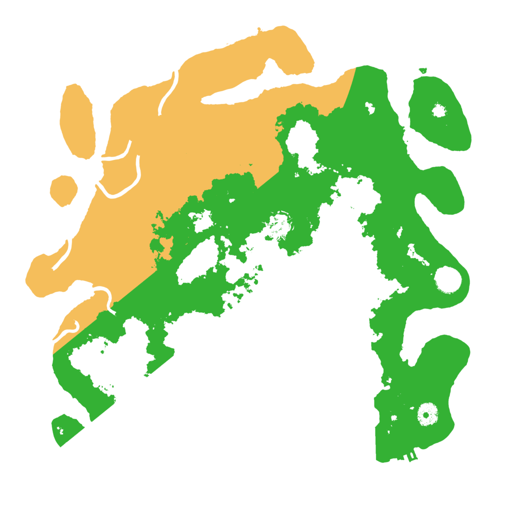 Biome Rust Map: Procedural Map, Size: 3500, Seed: 1568744655
