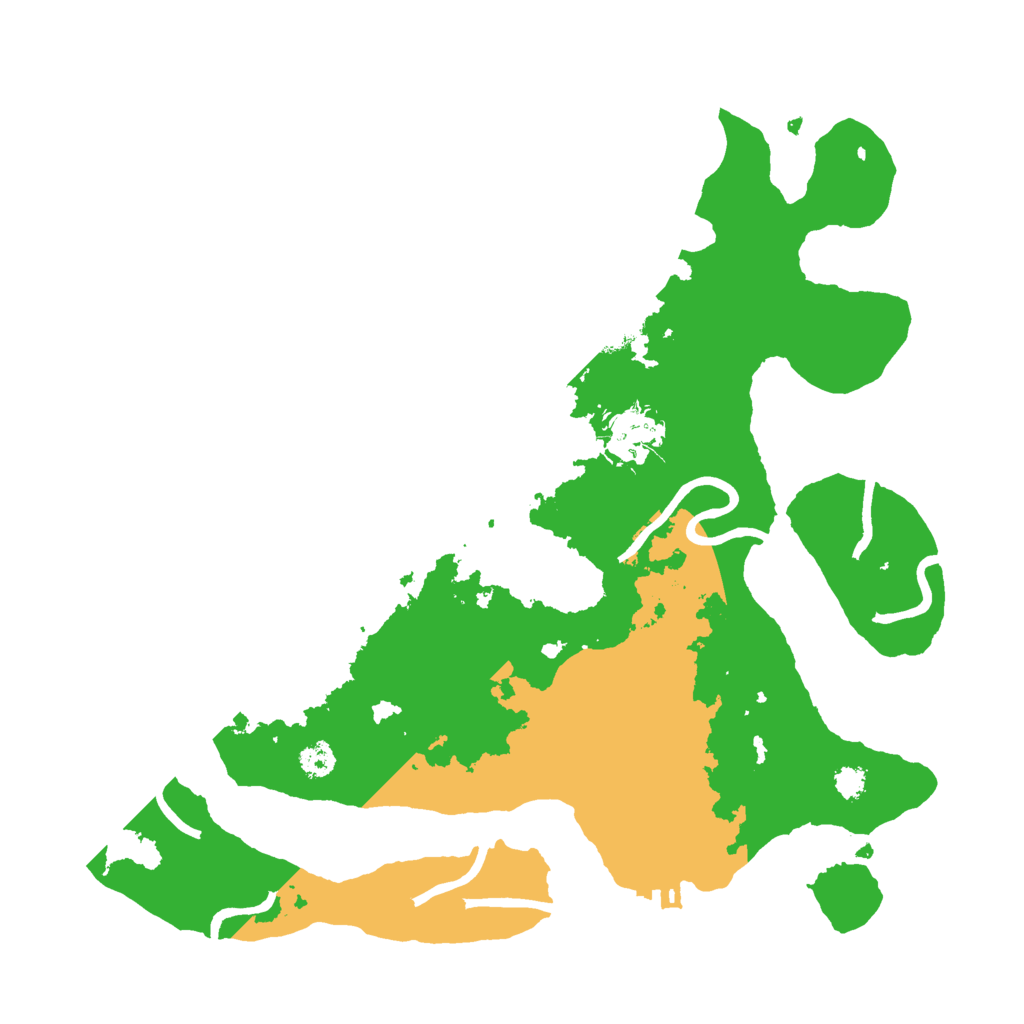 Biome Rust Map: Procedural Map, Size: 3000, Seed: 1640739936