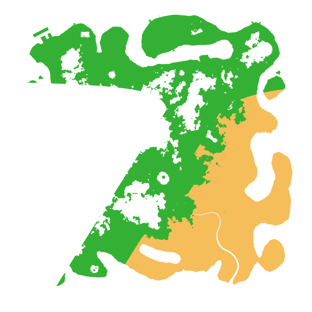 Biome Rust Map: Procedural Map, Size: 3850, Seed: 157527717