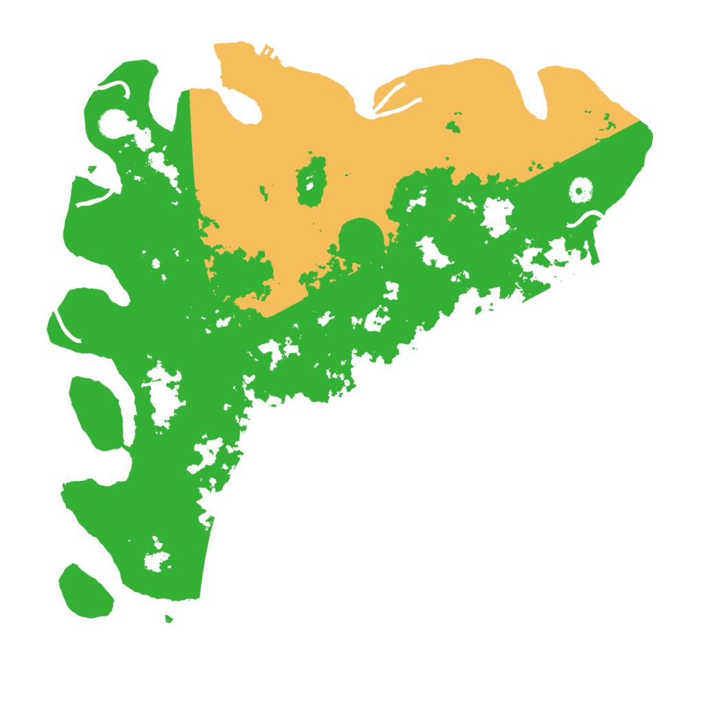 Biome Rust Map: Procedural Map, Size: 4250, Seed: 750779645