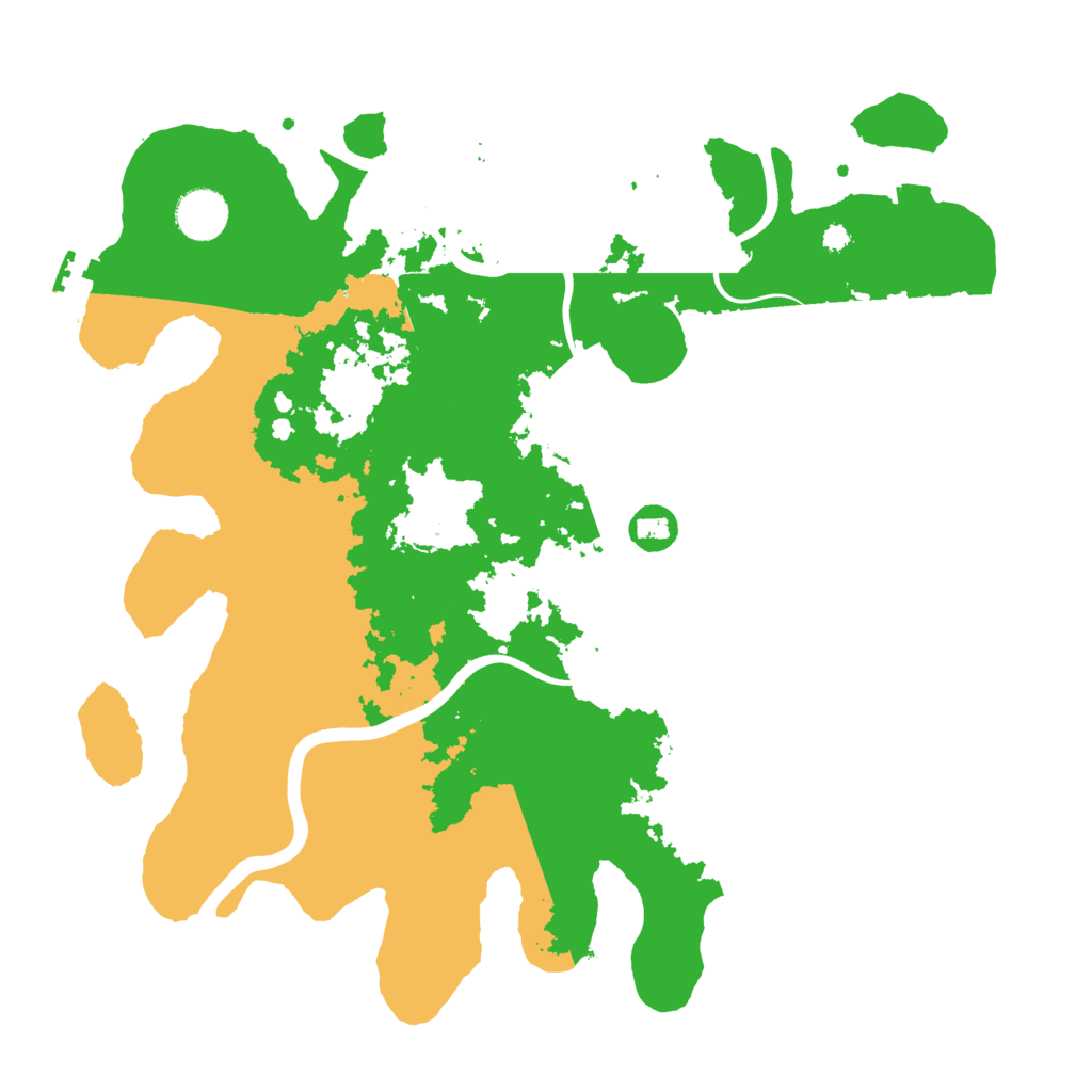Biome Rust Map: Procedural Map, Size: 3700, Seed: 1873479668