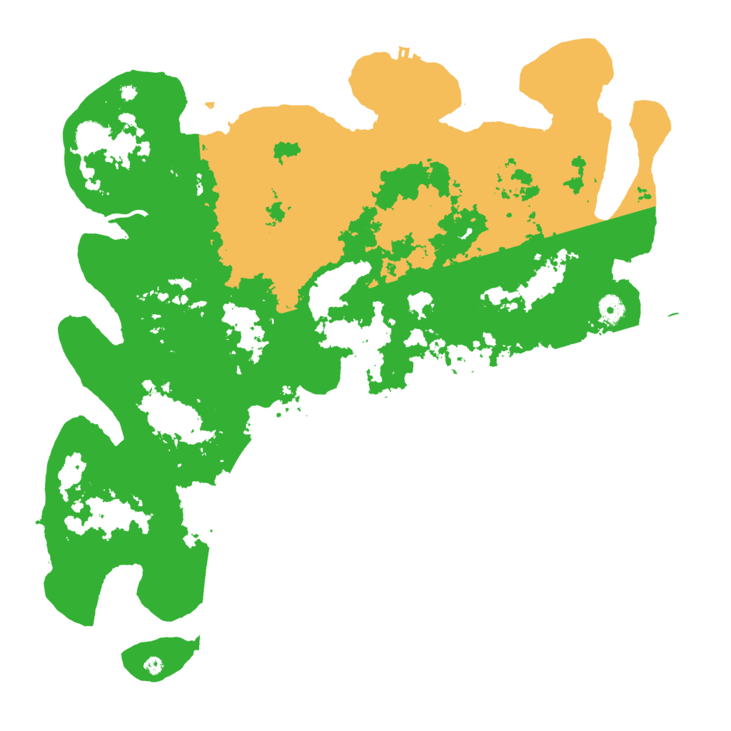 Biome Rust Map: Procedural Map, Size: 4200, Seed: 51457