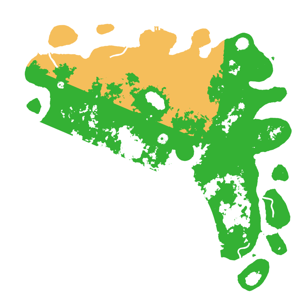 Biome Rust Map: Procedural Map, Size: 4500, Seed: 590517625