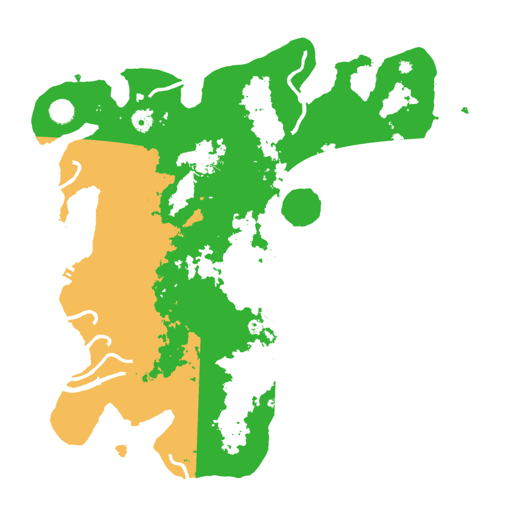 Biome Rust Map: Procedural Map, Size: 3600, Seed: 704871984