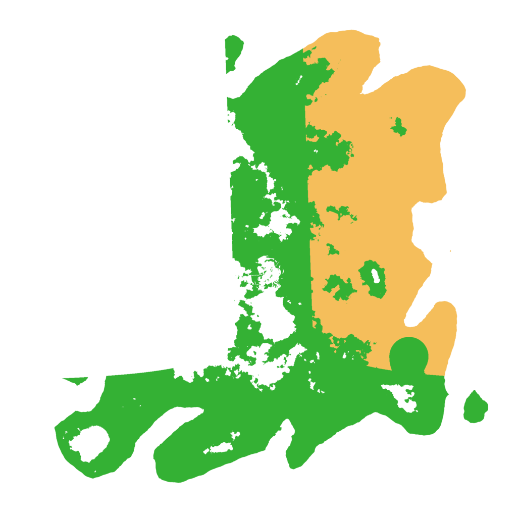Biome Rust Map: Barren, Size: 3500, Seed: 122108766