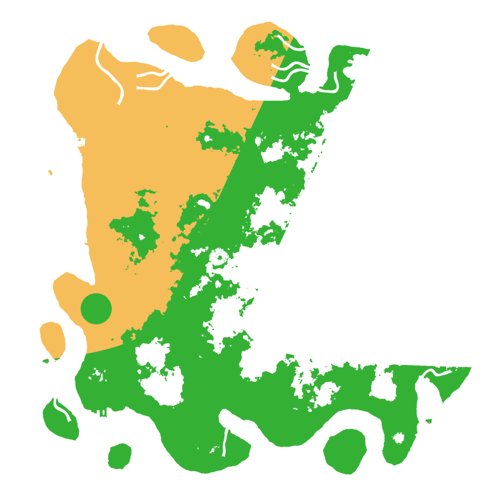 Biome Rust Map: Procedural Map, Size: 4250, Seed: 366003618