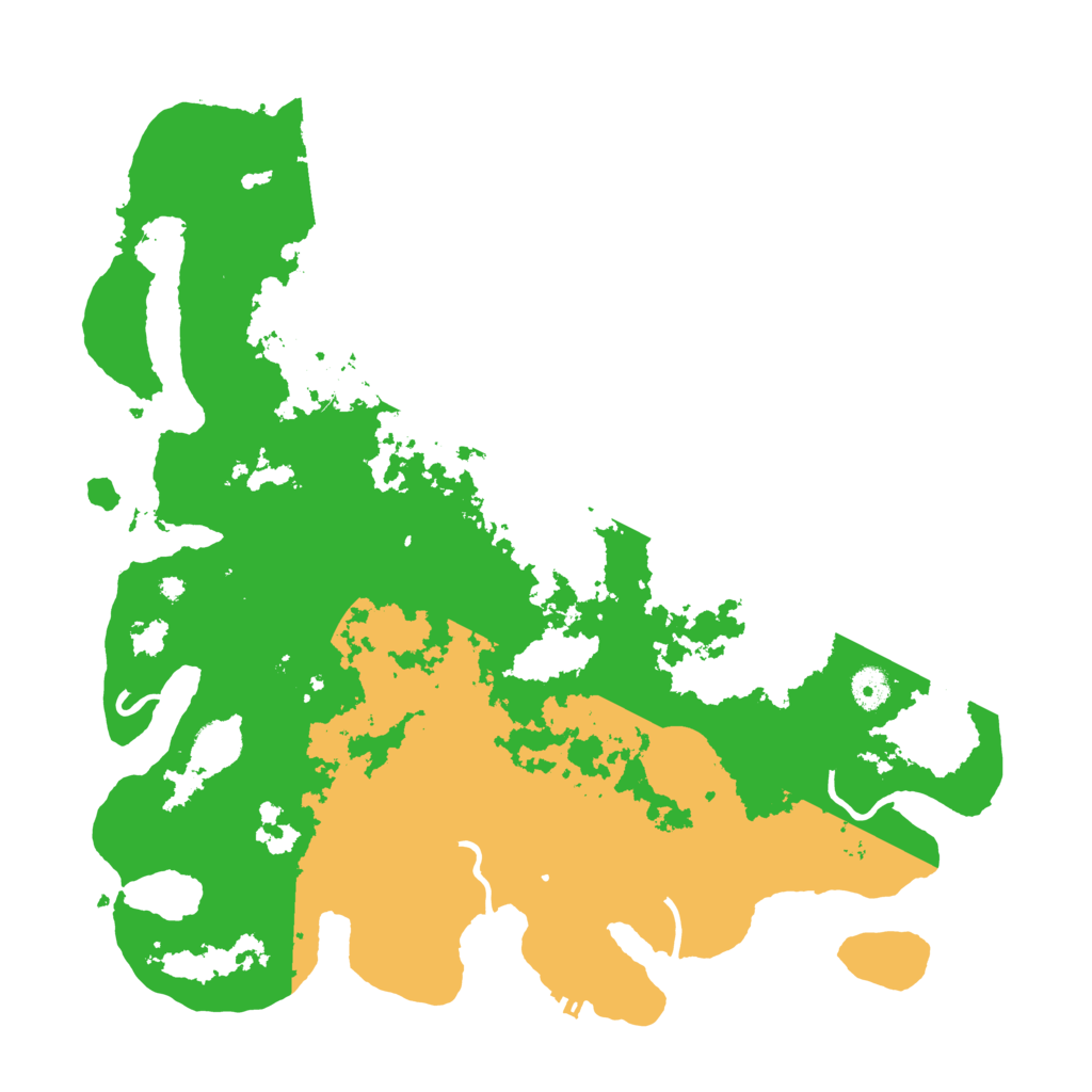 Biome Rust Map: Procedural Map, Size: 4200, Seed: 1221