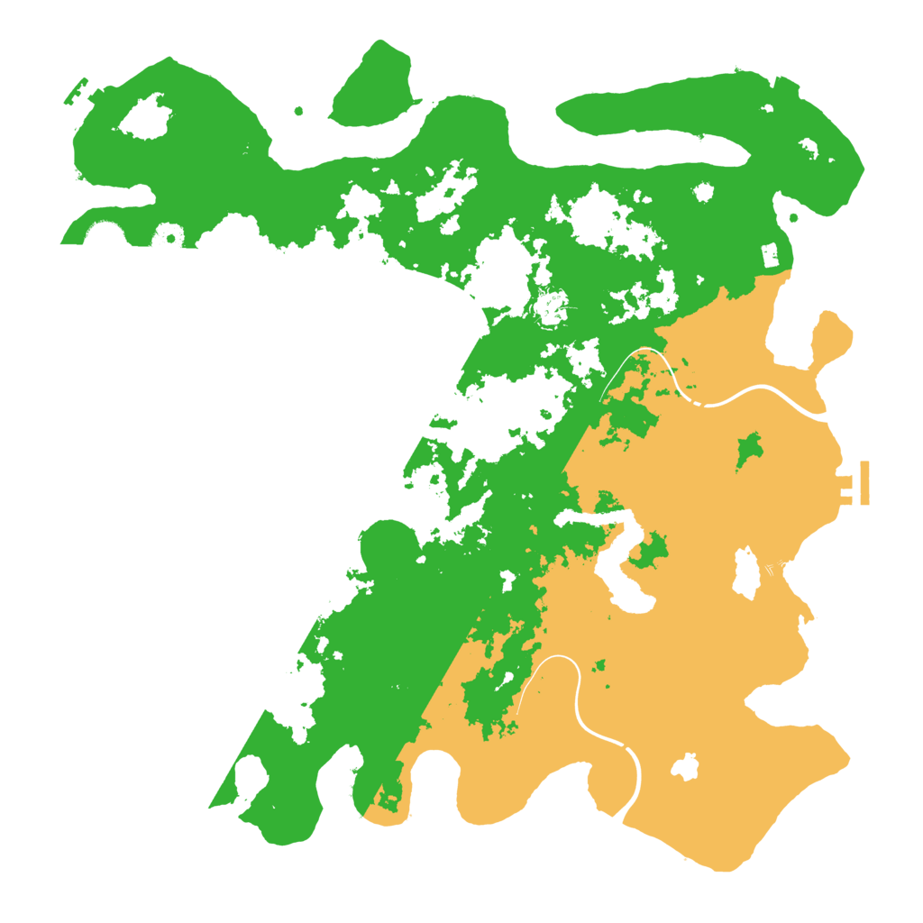 Biome Rust Map: Procedural Map, Size: 4250, Seed: 6514025
