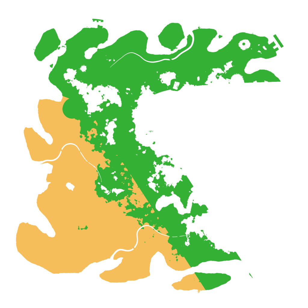 Biome Rust Map: Procedural Map, Size: 4250, Seed: 456947050