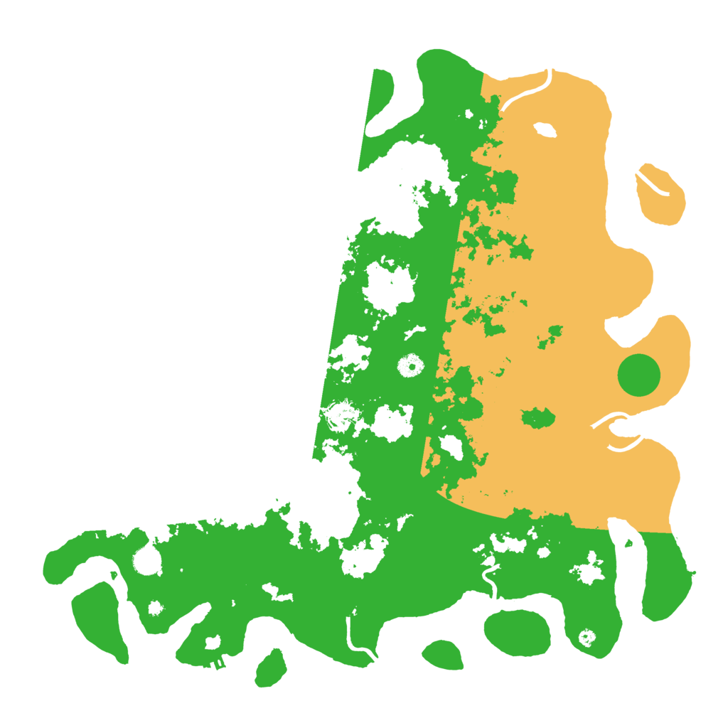 Biome Rust Map: Procedural Map, Size: 4500, Seed: 536949905